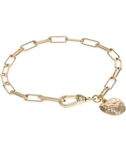Coupon 👍 AllSaints Metal Shell Link Flex Bracelet | Bracelets 🌟