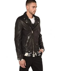 Deals 😀 AllSaints Milo Biker Jacket | 🧥 Coats & Outerwear 🔥 -AllSaints Sales Store 71Su1JhsUUL. AC SR736920