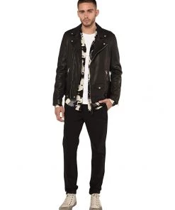 Deals 😀 AllSaints Milo Biker Jacket | 🧥 Coats & Outerwear 🔥 -AllSaints Sales Store 71WndZ6mJjL. AC SR736920