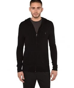 Flash Sale 🛒 AllSaints Mode Merino Zip Hoodie | Hoodies & Sweatshirts 😉