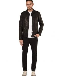 Wholesale 😍 AllSaints Lark Leather Jacket | 🧥 Coats & Outerwear 🤩 -AllSaints Sales Store 71kw5M6LhsL. AC SR736920