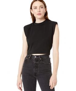 Wholesale ❤️ AllSaints Coni Crop Tank | 👚 Shirts & Tops 🌟