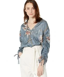 Cheapest ⭐ AllSaints Preslie Kuroyuri Top | 👚 Shirts & Tops 🔔