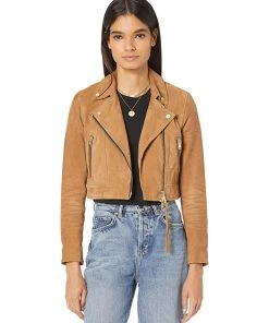 Promo ⌛ AllSaints Suede Rift Biker | 🧥 Coats & Outerwear ❤️