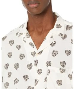 Flash Sale 🔔 AllSaints Snakeheart Short Sleeve 👚 Shirt | 👚 Shirts & Tops 🎉 -AllSaints Sales Store 81vw72g 5NL. AC SR736920